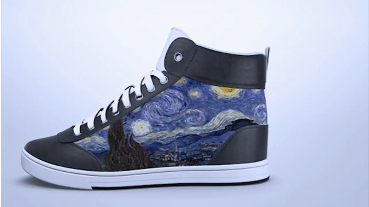 Keren, Sepatu dengan Gambar Bergerak
