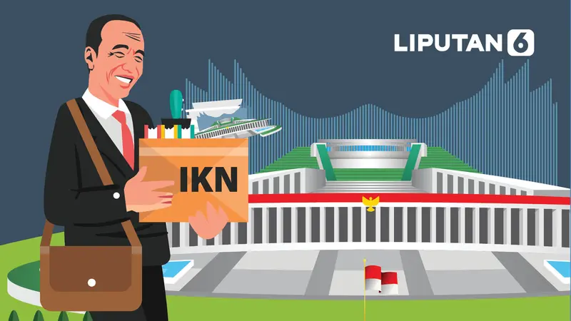 Banner Infografis Jokowi Berkantor di IKN Nusantara Jelang Masa Jabatan Berakhir. (Liputan6.com/Abdillah)