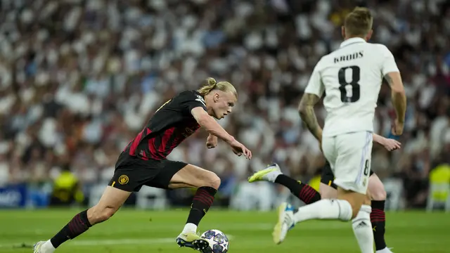 Real Madrid Ditahan Manchester City di Semifinal Leg 1 Liga Champions
