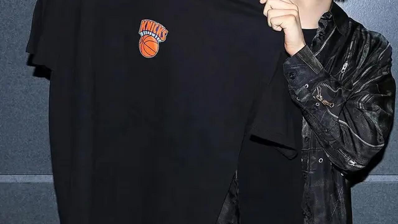 Suga BTS jadi brand ambbasador NBA. [@agustd]