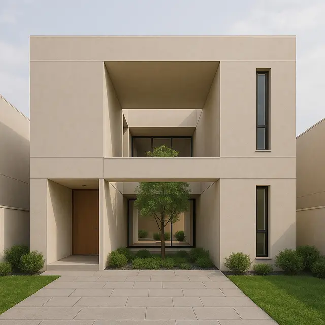 Model Rumah Brutalism Minimalis Tren 2025