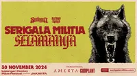 Seringai Bareng Antara Suara dan Serigala Militia, Siap Gemuruhkan Jakarta Melalui Konser Serigala Militia Selamanya