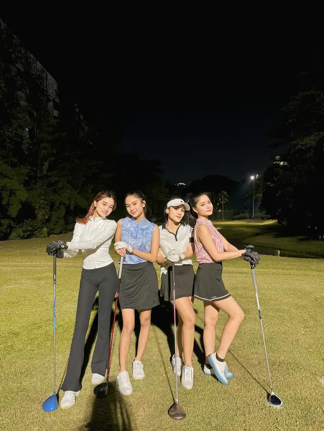 7 Potret Yoriko Angeline Geluti Hobi Main Golf Ini Selalu Tampil Menawan