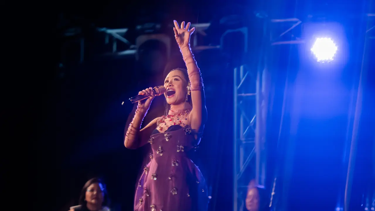 Andien di International Golo Mori Jazz
