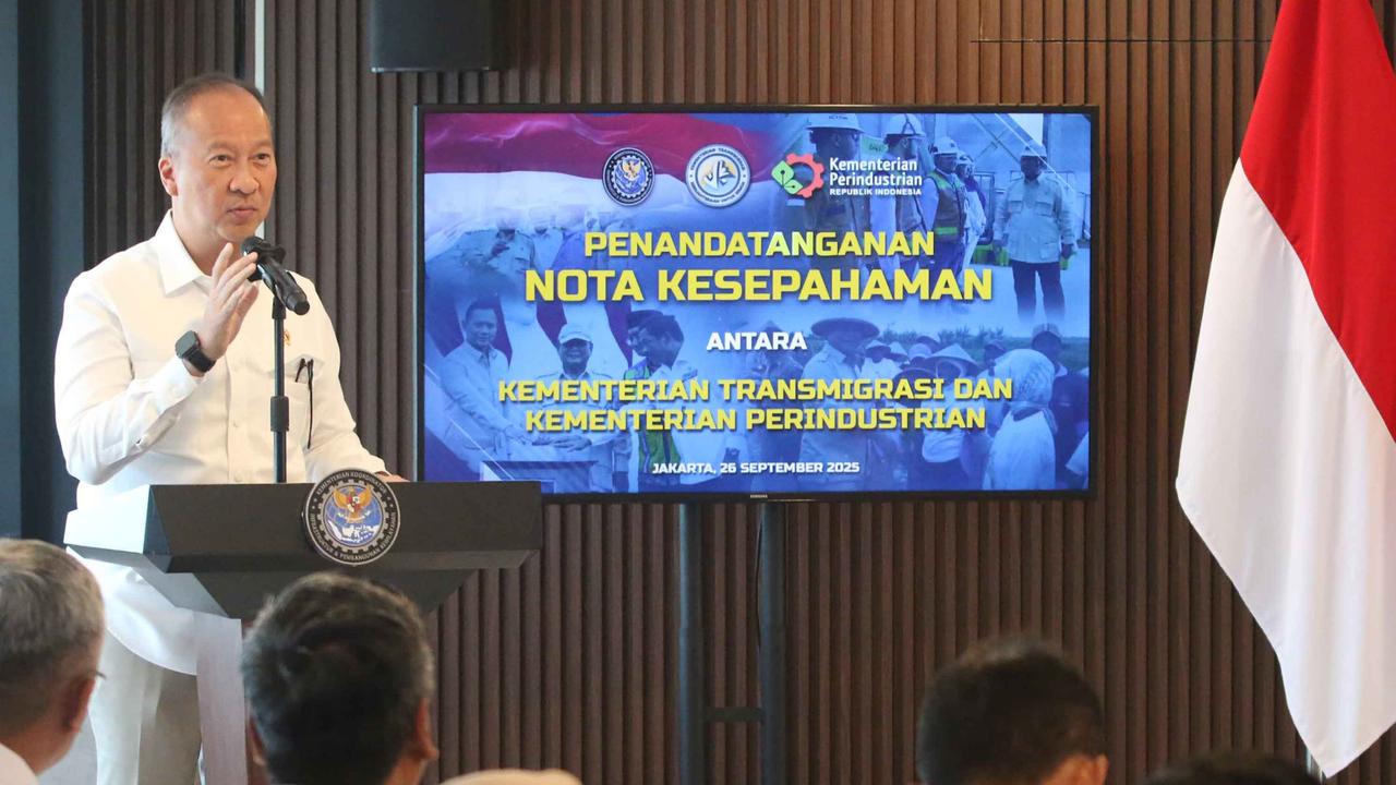 FOTO: MoU Kementrian Transmigrasi–Kementrian Perindustri, Dorong Pusat Pertumbuhan Ekonomi Baru di Daerah