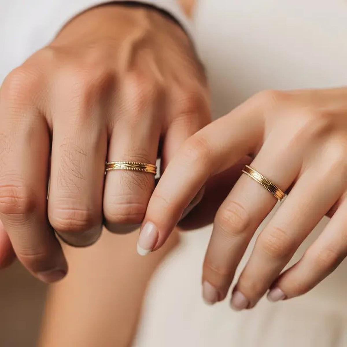 8 Model Cincin Emas 1 Gram untuk Couple, Simple tapi Bermakna