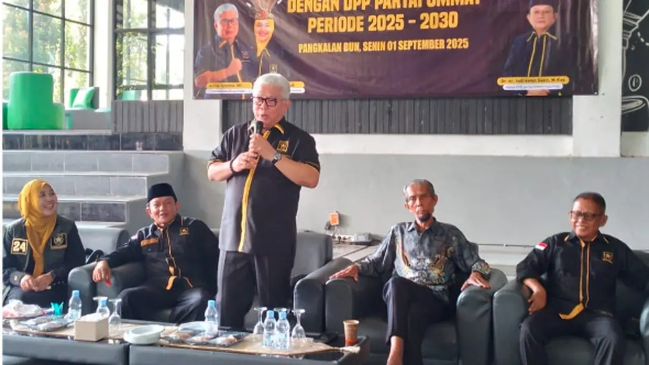 DPP Partai Ummat Hasil Munas Kemang menggelar silaturahmi dan konsolidasi bersama jajaran Dewan Pimpinan Wilayah (DPW) serta Dewan Pimpinan Daerah (DPD) se-Kalimantan Tengah di Pangkalan Bun.