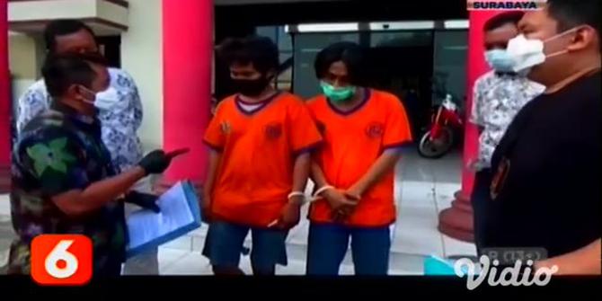 VIDEO: 13 Kali Beraksi, Polisi di Surabaya Lumpuhkan Residivis Curanmor