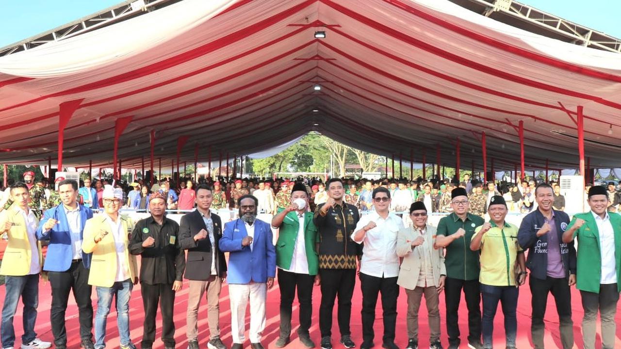 Sejumlah pimpinan organisasi kepemudaan