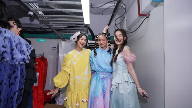 Hasil pakaian para Mahasiswa Fashion di Creative Show 2024. dok. ESMOD