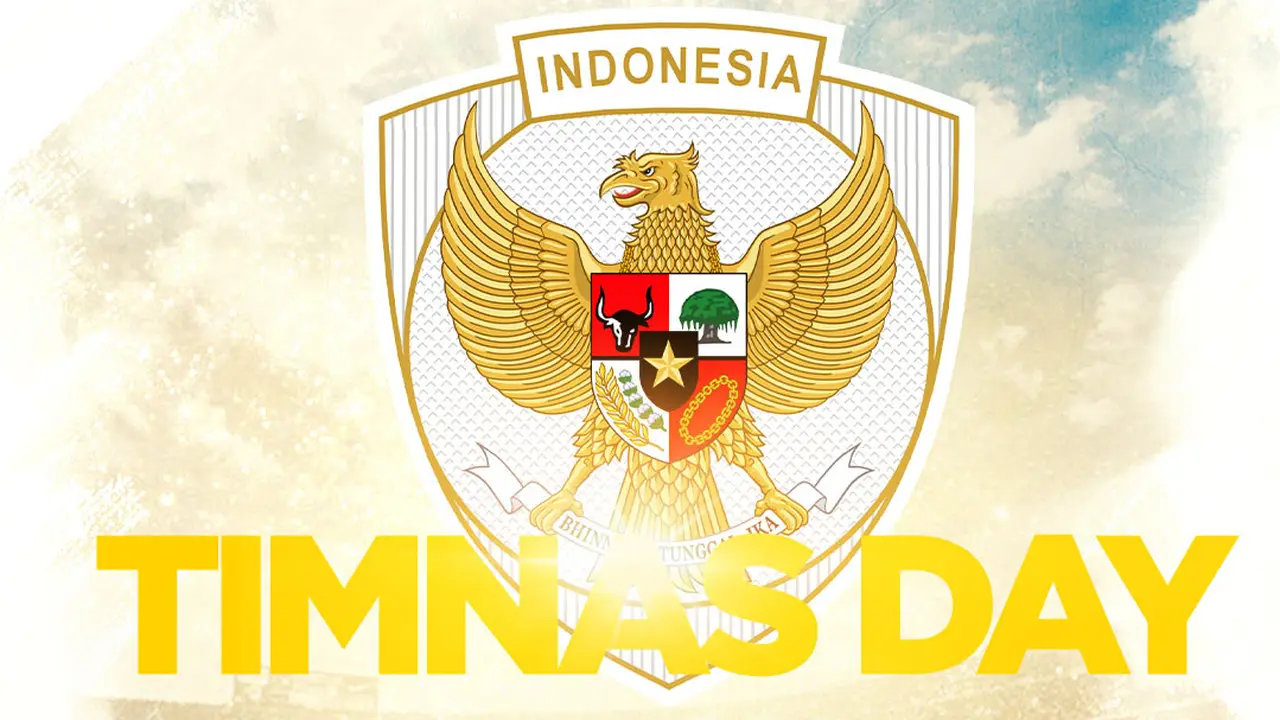 Timnas Indonesia - Ilustrasi Logo Timnas Indonesia dan Timnas Day