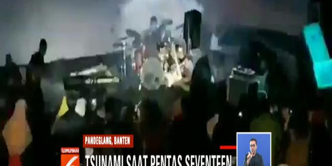 Detik-Detik Tsunami Anyer Menghantam Grup Musik Seventeen