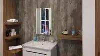Mempercantik Kamar Mandi dengan Kastello dan Vanity