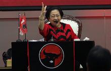 FOTO: Momen Megawati Pidato di HUT ke-52 PDIP, Diwarnai Tangisan Saat Ucap Terima Kasih ke Prabowo