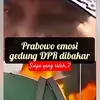 Cek Fakta: Tidak Benar Video Presiden Prabowo Emosi Usai Gedung DPR RI Dibakar