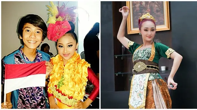 6 Beda Penampilan Sandrina IMB saat Jadi Peserta dan Bintang Tamu, Tetap Memukau
