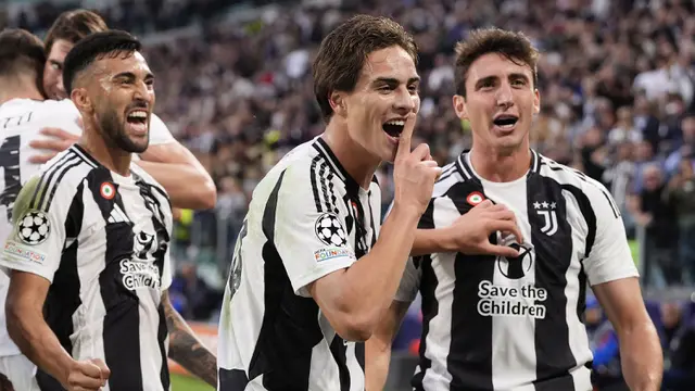 Foto: Kenan Yildiz Lampaui Rekor Sang Legenda Del Piero di Juventus setelah Lesatkan Gol Indah