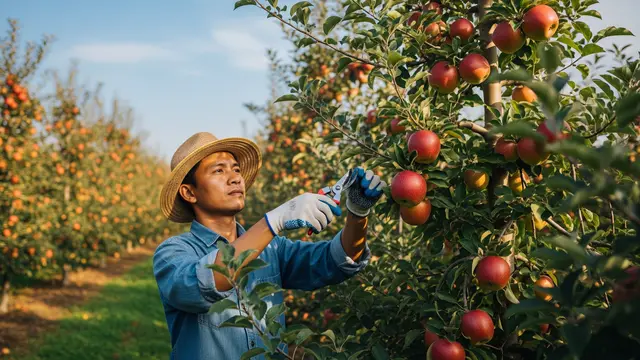 Jenis Pohon Buah yang Tambah Produktif Saat Dipangkas/Gemini AI