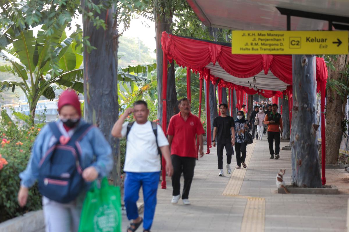 Travelator Karet-BNI City Mulai Dibangun