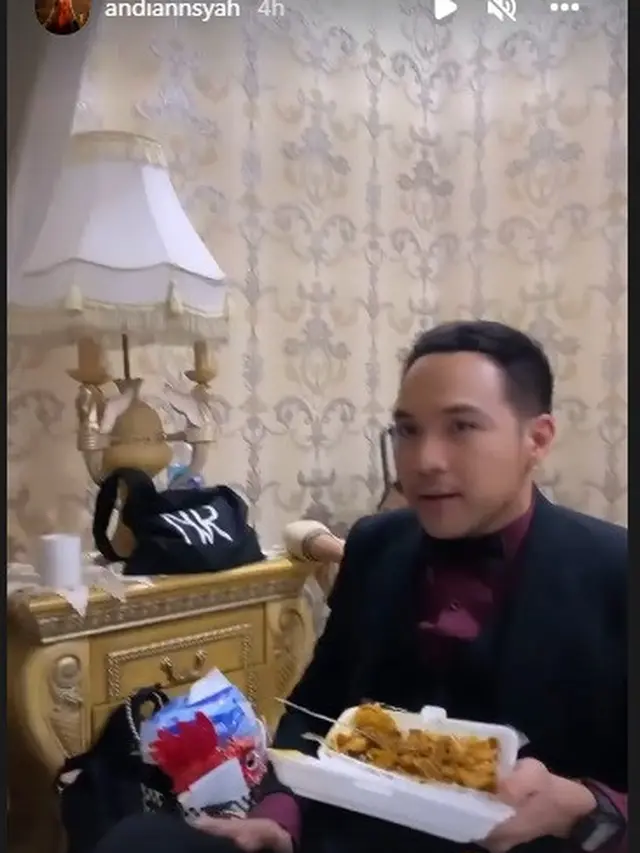 Bintang Mega Series Asmara 2 Dunia Indosiar sahur bareng (Foto: Instagram/@andiannsyah)