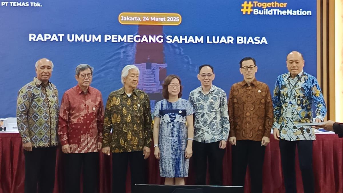 Temas Setujui Pembagian Dividen 2024 Rp 228,2 Miliar
