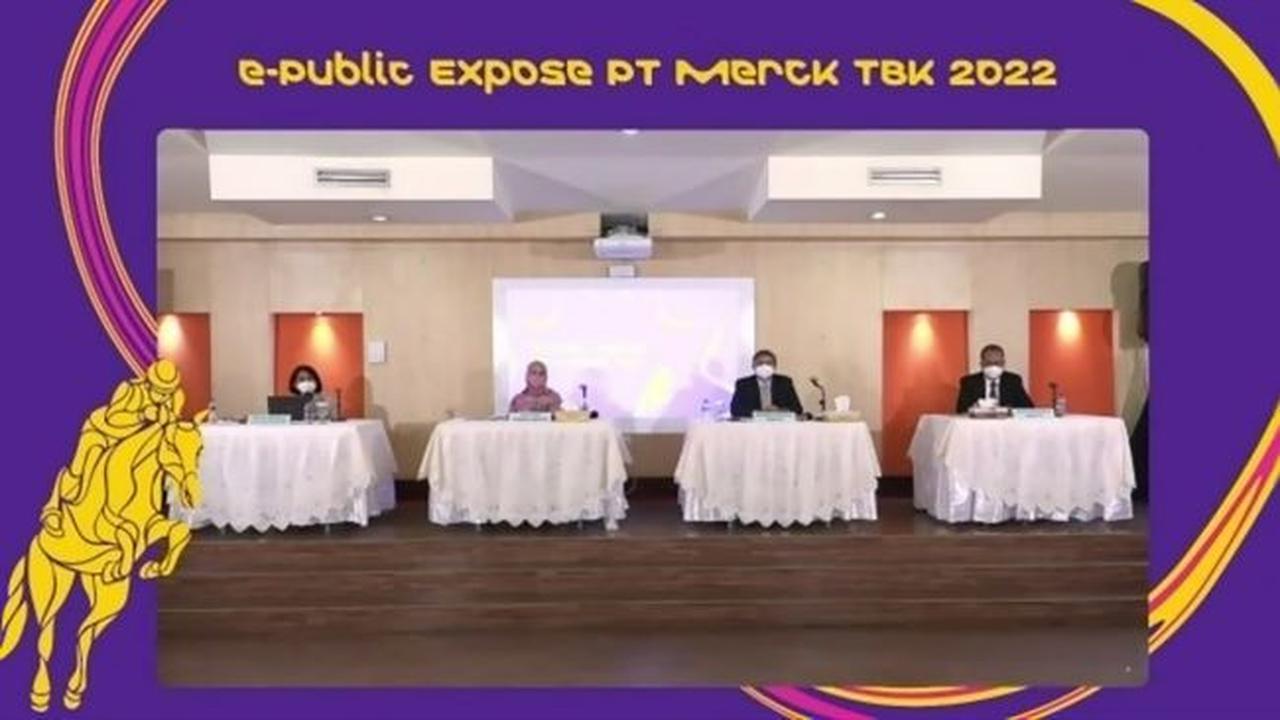 Paparan publik PT Merck Tbk (MERK), Rabu (25/5/2022) (Foto: PT Merck Tbk)