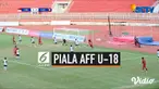 Timnas Indonesia U-18 meraih kemenangan 2-1 atas Laos pada laga keempat babak penyisihan Grup A Piala AFF U-18 2019, Senin (12/8/2019). Kemenangan ini membuat Tim Garuda Nusantara lolos ke semifinal.