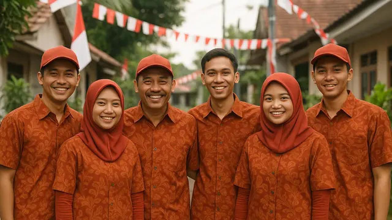10 Warna Baju Batik yang Cocok untuk Panitia 17-an di Kampung, Bisa Jadi Referensi