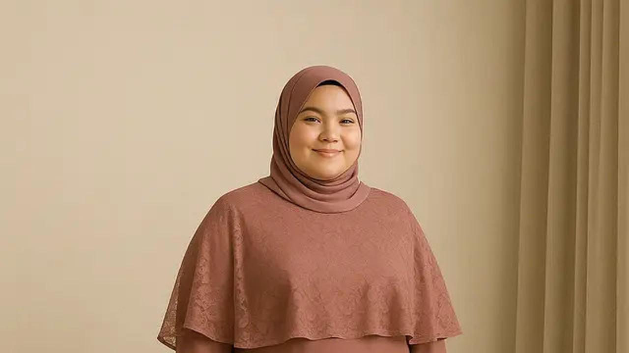 5 Model Gamis Simple tapi Mewah untuk Orang Gemuk, Cocok untuk Acara Formal dan Santai di 2025