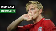 Legenda Liverpool, Dirk Kuyt, kembali bermain setelah memutuskan pensiun pada musim 2016-17.