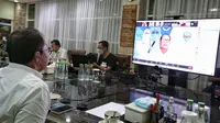 Wali Kota Makassar gelar rapat evaluasi Makassar Recover (Liputan6.com/Fauzan)