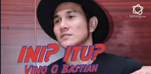Sepertinya Vino Bastian sedikit sulit memilih teman berakting di antara Abimana dan Tora Sudiro.