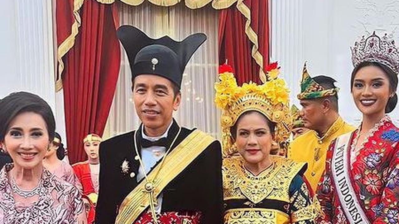 Tampil Memesona, Intip Potret Puteri Indonesia 2023 di Upacara HUT ke-78 RI bareng Tokoh Publik