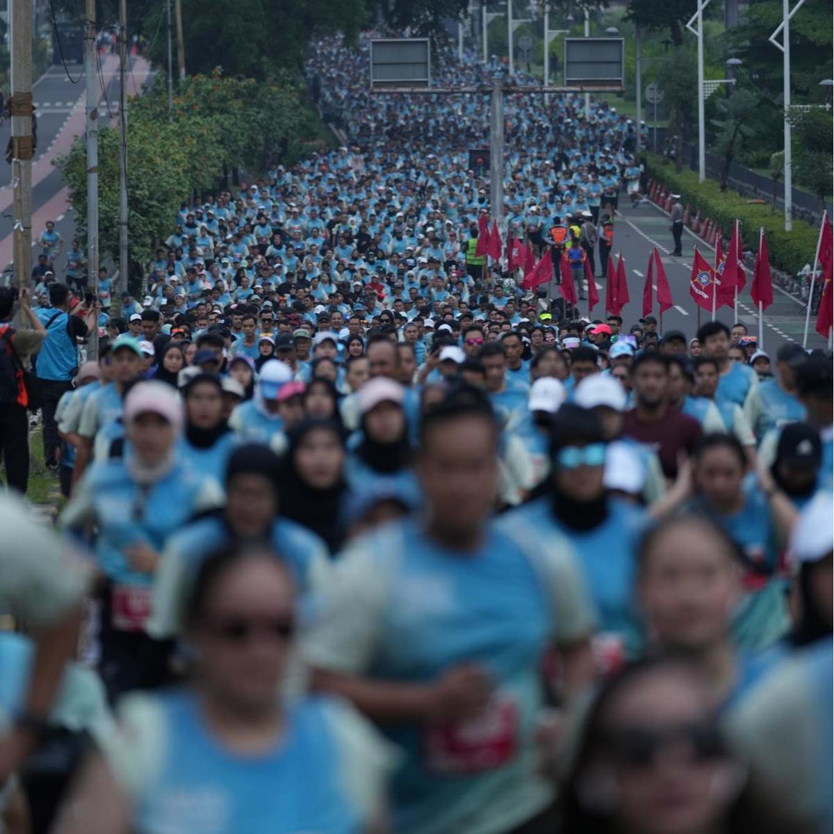 Antusiasme 12.500 Pelari Ramaikan Digiland Run 2025