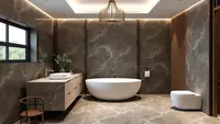 7 Dekorasi Kamar Mandi dengan Seni yang Bikin Ruangan Lebih Estetik dan Berkelas