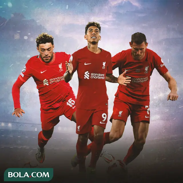 Ilustrasi - Roberto Firmino, James Milner, Alex Oxlade-Chamberlain