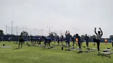 Latihan Persib Bandung di lapangan pendamping Stadion GBLA, Kota Bandung, Kamis (16/7/2026). (Bola.com/Erwin Snaz)