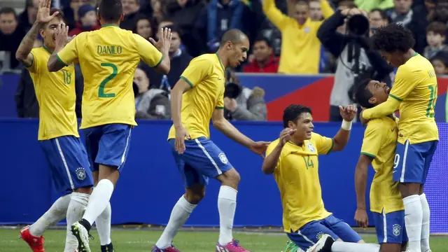 Prancis vs Brasil
