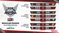 Link Live Streaming MPL Indonesia Season 9 Pekan Perdana di Vidio, 18-20 Februari 2022. (Sumber : dok. vidio.com)