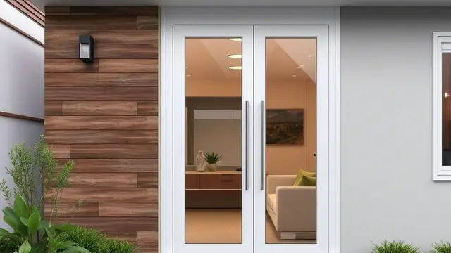 Model Pintu Depan Rumah Kaca: Pintu Kaca Kombinasi Aluminium Modern