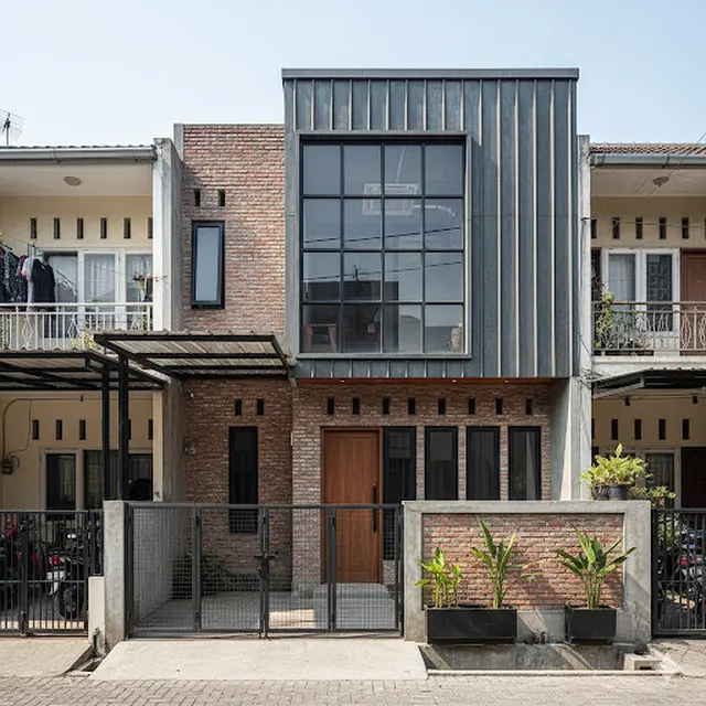 Rumah 7x10 Tipe Industrial Modern
