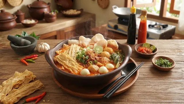 Cara Membuat Seblak Kembang Tahu