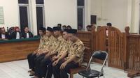 Banding dilakukan usai tujuh terdakwa anggota geng motor divonis seumur hidup. (Liputan6.com/Panji Prayitno).