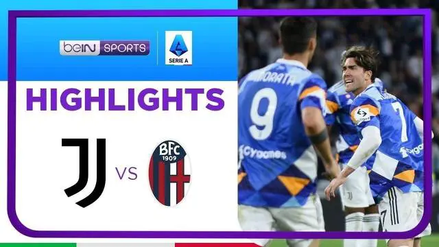 VIDEO: Momen Juventus Nyaris Kalah dari 9 Pemain Bologna di Liga Italia