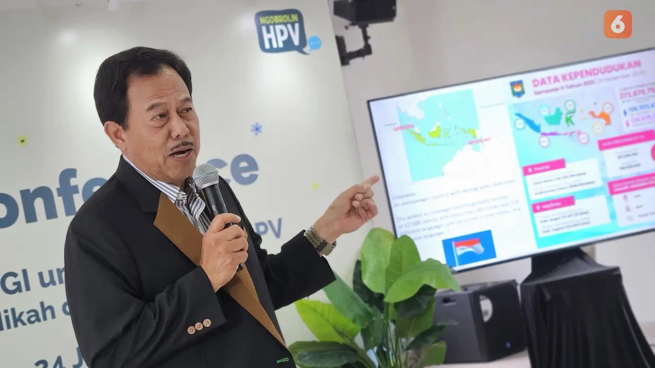 Ketua Umum Perkumpulan Obstetri dan Ginekologi Indonesia (POGI), Prof. Dr. dr. Yudi Mulyana Hidayat, Sp.OG(K)-Onk (Foto: Aditya Eka Prawira/Liputan6.com)