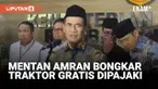 Menteri Pertanian Amran Sulaiman mendapat laporan adanya oknum yang mengaku Dirjen memberikan pajak pada bantuan traktor gratis. Mentan Amran mengatakan, oknum tersebut mematok pajak Rp600 juta hingga miliaran.