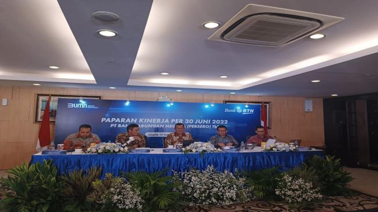 Paparan publik kinerja semester I 2022 PT Bank Tabungan Negara Tbk (BTN) (BBTN), Kamis (15/9/2022) (Foto: BTN)