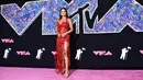 Penyanyi dan aktris Selena Gomez menghadiri penghargaan tahunan MTV, Video Music Awards (VMA) 2023 di Prudential Center, Newark, New Jersey, pada Selasa (12/9/2023) waktu setempat. (Noam Galai/Getty Images for MTV/AFP)