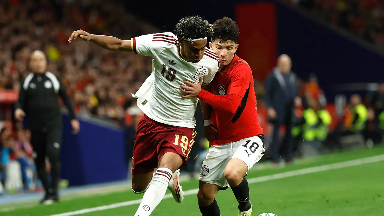 spanyol vs mesir uji coba