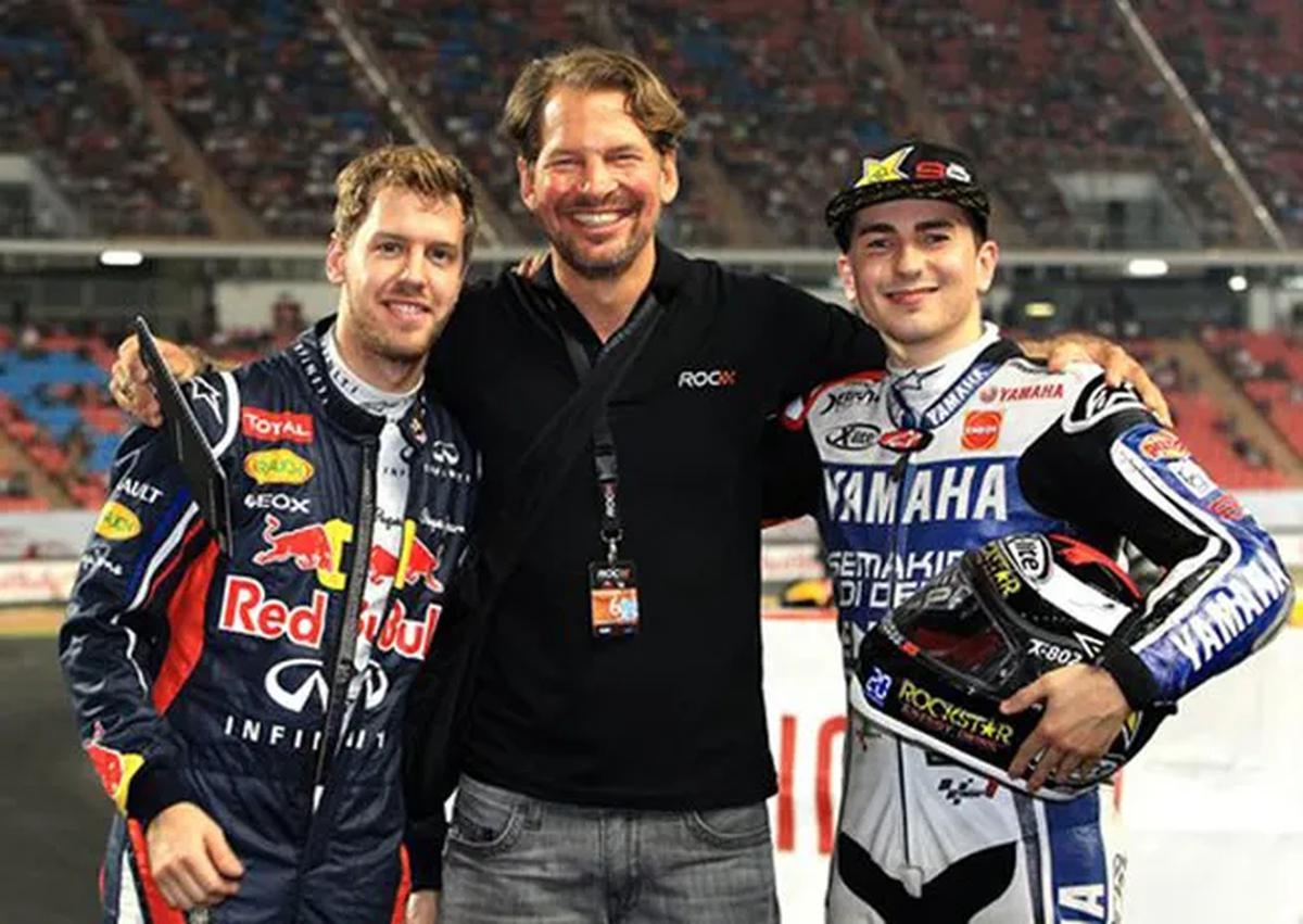 Sebastian Vette, Tom Kristensen dan Jorge Lorenzo. (c) ROC